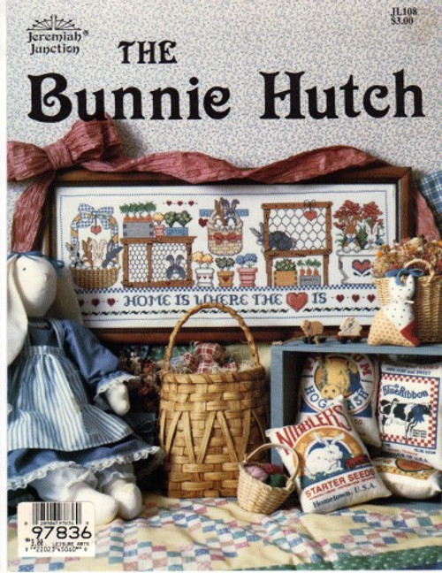 Jeremiah Junction The Bunnie Hutch cross stitch leaflet. Linda Coleman.