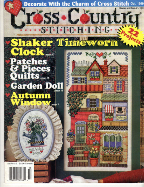 CROSS COUNTRY STITCHING MAGAZINE October 1999