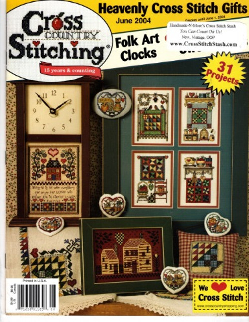 CROSS COUNTRY STITCHING MAGAZINE June 2004