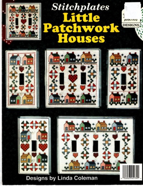 Jeremiah Junction Stitchplates Little Patchwork Houses counted cross stitch leaflet