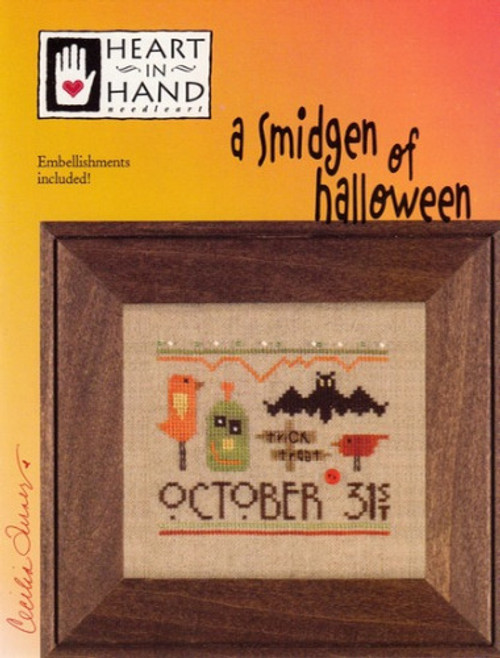 Heart in Hand A SMIDGEN OF HALLOWEEN with embellishments Wee One