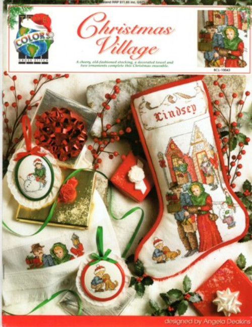 True Colors CHRISTMAS VILLAGE Stocking