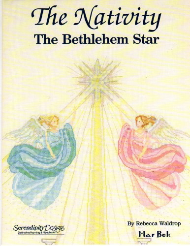 Serendipity The Nativity The Bethlehem Star Mar Bek counted cross stitch leaflet. Rebecca Waldrop.