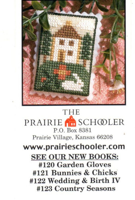 The Prairie Schooler SPRING HOUSE mini promo card