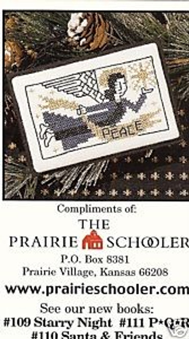 The Prairie Schooler STARRY NIGHT ANGEL mini promo card