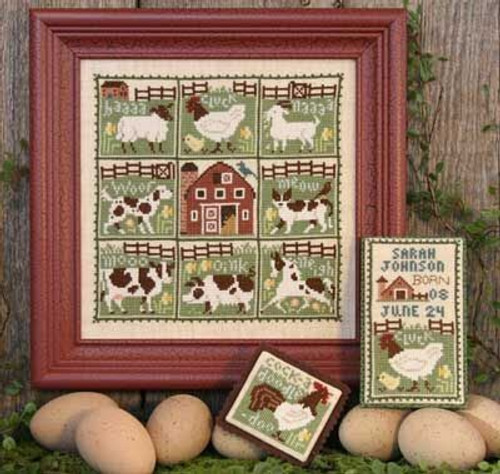 The Prairie Schooler Old Macdonald No.147 cross stitch leaflet.