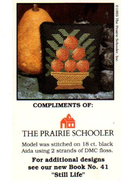 The Prairie Schooler STILL LIFE mini promo card