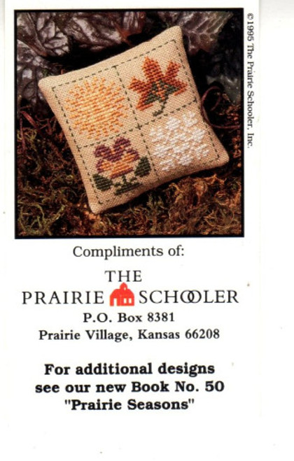 The Prairie Schooler PRAIRIE SEASONS mini promo card