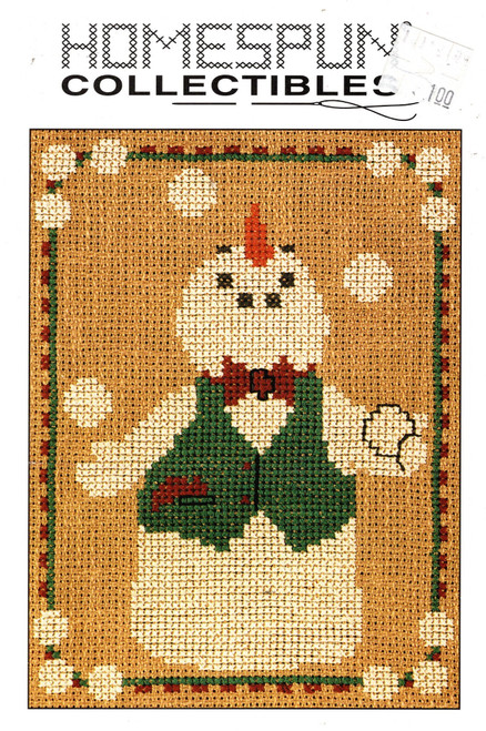 Homespun Collectibles Juggling Snowman Counted cross stitch chart Homespun Collectibles Juggling Snowman Counted cross stitch chart