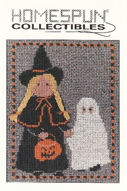 Homespun Collectibles WITCH AND GHOST
