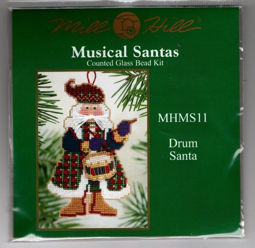 Mill Hill DRUM SANTA Musical Santas Kit