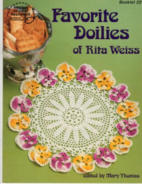 American School of Needlework FAVORITE DOILIES of Rita Weiss