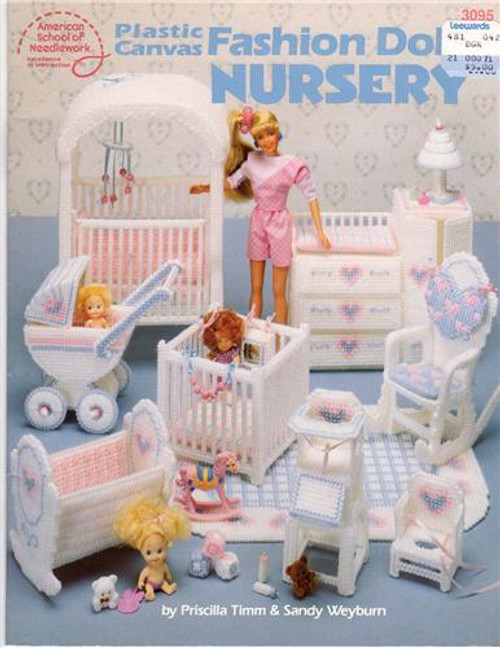 ASN Plastic Canvas FASHION DOLL NURSERY Kooler Design Studio