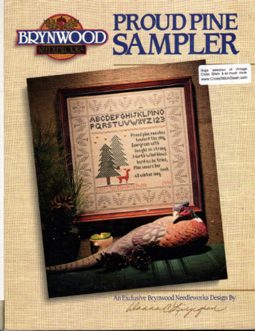 Brynwood Needleworks PROUD PINE SAMPLER