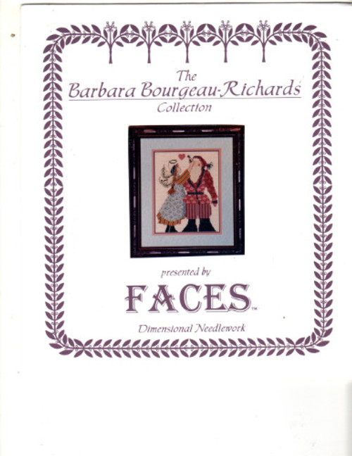 The Barbara Bourgeau-Richards Collection FACES Santa's Angel