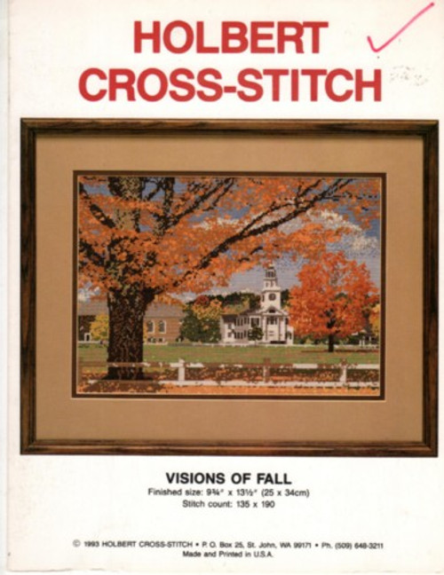 Holbert Cross Stitch VISIONS OF FALL