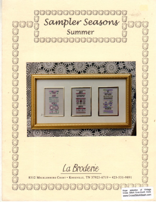 La Broderie SAMPLER SEASONS Summer