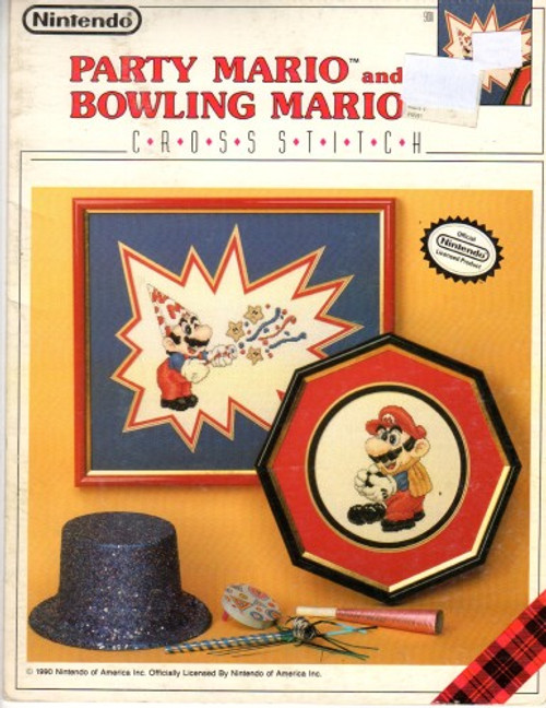 Plaid Nintendo PARTY MARIO AND BOWLING MARIO