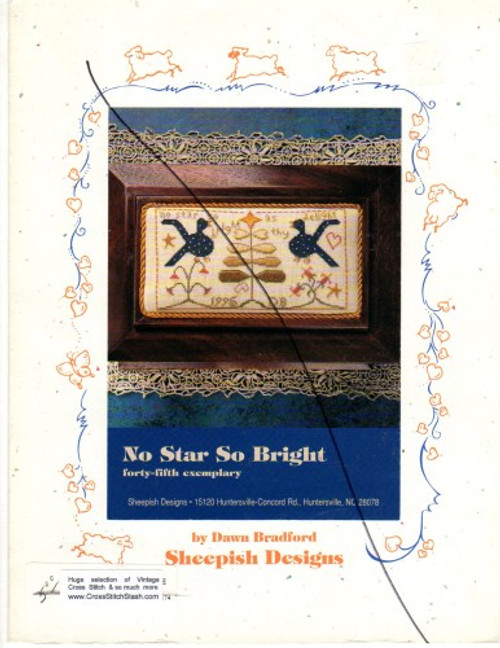 Sheepish Designs NO STAR SO BRIGHT Forty-Fifth Exemplary