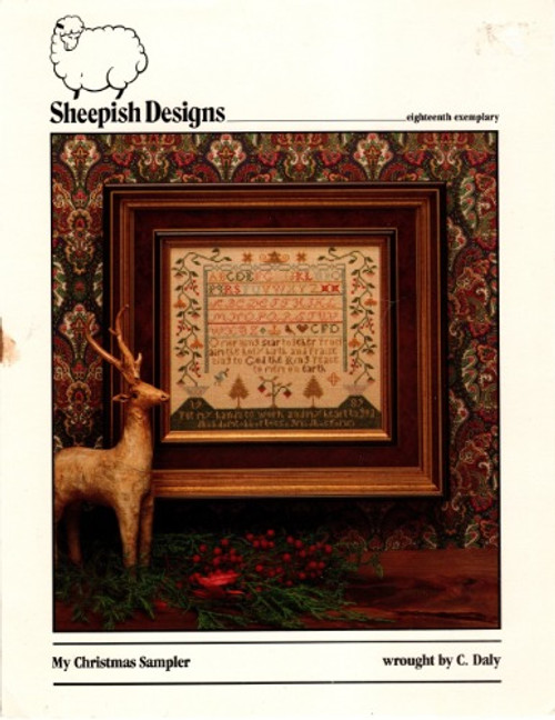 Sheepish Designs MY CHRISTMAS SAMPLER  Eighteenth Exemplary