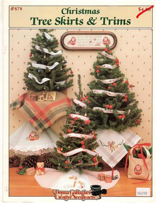 Creative Needlearts CHRISTMAS TREE SKIRTS & TRIMS Donna Gallagher