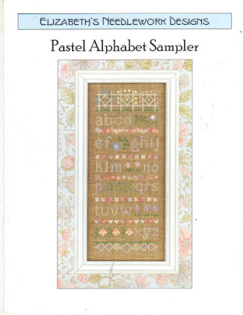 Elizabeth's Designs PASTEL ALPHABET SAMPLER