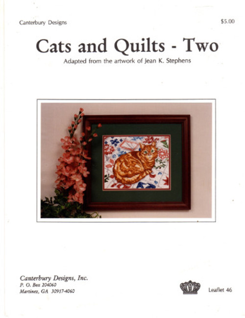 Canterbury Designs CATS AND QUILTS Two