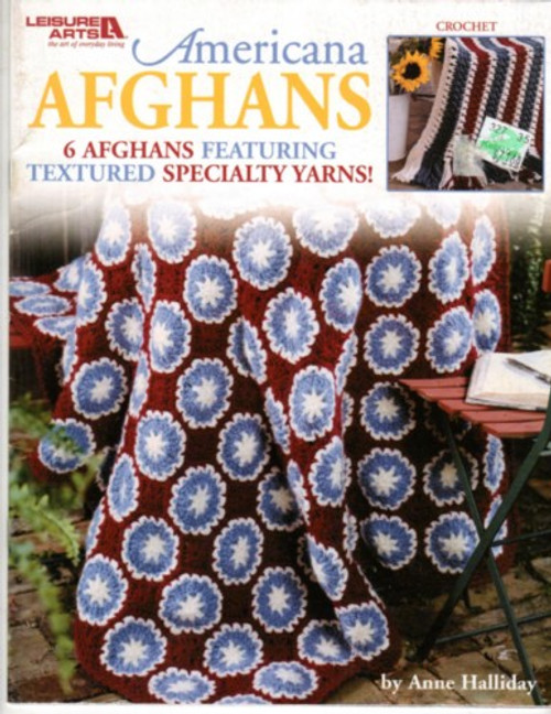 Leisure Arts AMERICANA AFGHANS