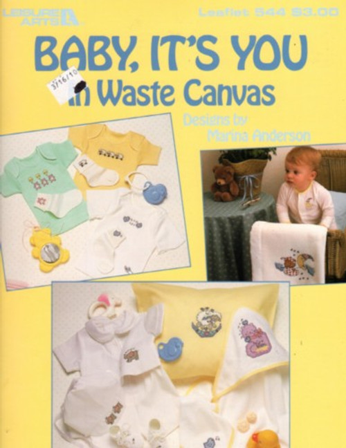 Leisure Arts BABY IT'S YOU in Waste Canvas