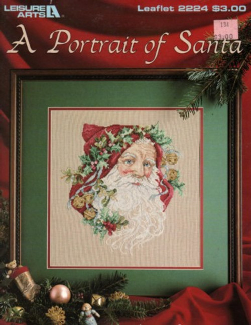 Leisure Arts A PORTRAIT Of SANTA