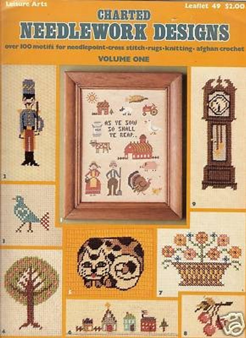 Leisure Arts CHARTED NEEDLEWORK DESIGNS Volume One