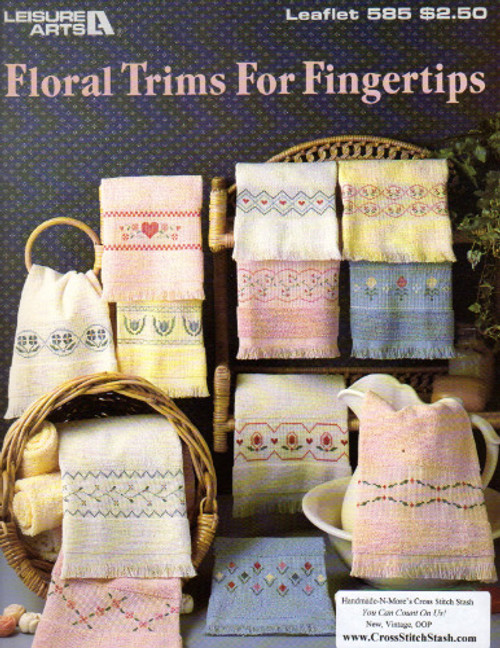 Leisure Arts FLORAL TRIMS FOR FINGERTIPS