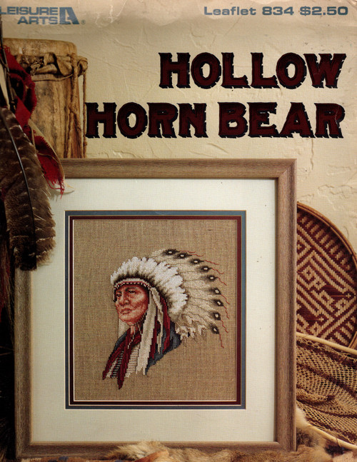 Leisure Arts Hollow Horn Bear counted Cross Stitch Pattern booklet. Carol Emmer. Leisure Arts Hollow Horn Bear counted Cross Stitch Pattern booklet. Carol Emmer.