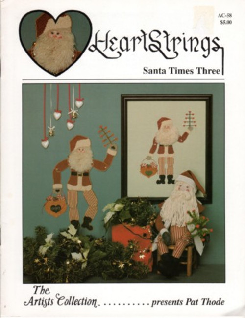 Artists Collection Heartstrings SANTA TIMES THREE