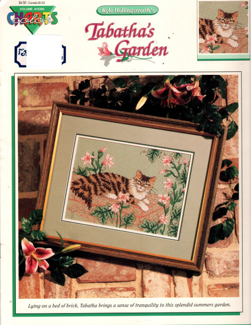 Color Charts Tabatha's Garden Cross Stitch Pattern booklet. Kyle Hollingsworth.