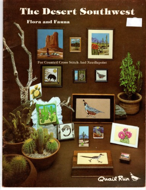 Cottonwood Studios THE DESERT SOUTHWEST Flora & Fauna Quail Run