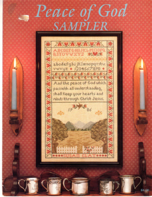 Just Cross Stitch PEACE OF GOD SAMPLER