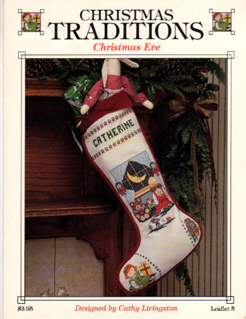 Just Cross Stitch CHRISTMAS TRADITIONS Christmas Eve Stocking