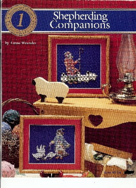 Just Cross Stitch Shepherding Companions Teresa Wentzler Cross Stitch Pattern leaflet. Goosegirl, The Shepherdress