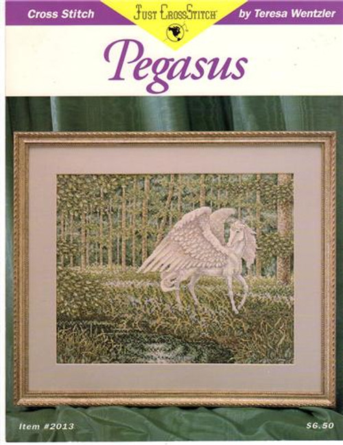 Just Cross Stitch Pegasus Teresa Wentzler Cross Stitch Pattern leaflet