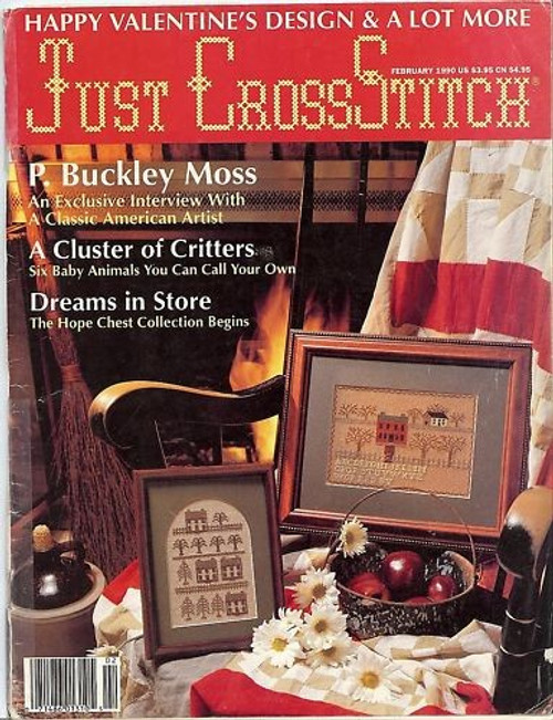 Just Cross Stitch MAGAZINE February 1990