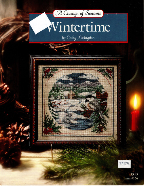 Just Cross Stitch A Change of Seasons Wintertime counted cross Stitch Pattern leaflet. Cathy Livingston Just Cross Stitch A Change of Seasons Wintertime counted cross Stitch Pattern leaflet. Cathy Livingston