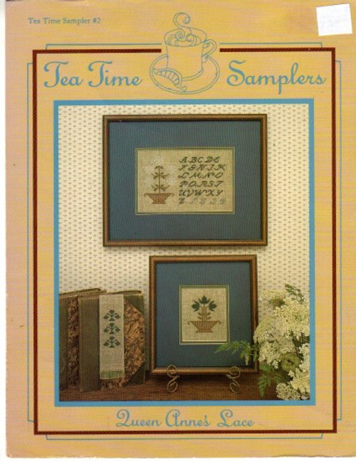 Just Cross Stitch TEA TIME SAMPLERS Queen Anne's Lace