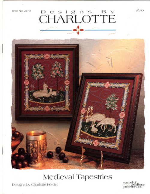 Just Cross Stitch Designs by Charlotte MEDIEVAL TAPESTRIES