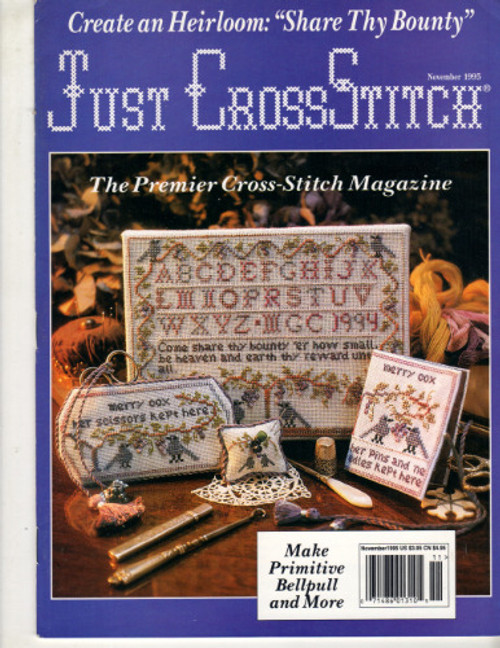 Just Cross Stitch MAGAZINE November 1995