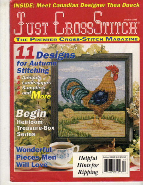 Just Cross Stitch MAGAZINE October 1996