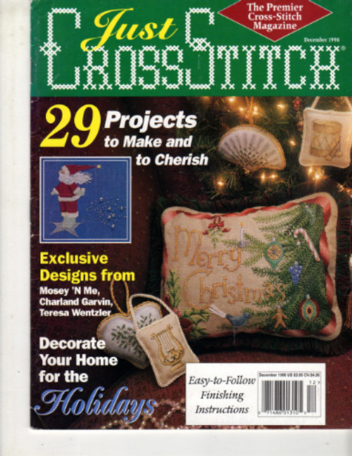 Just Cross Stitch MAGAZINE December 1996