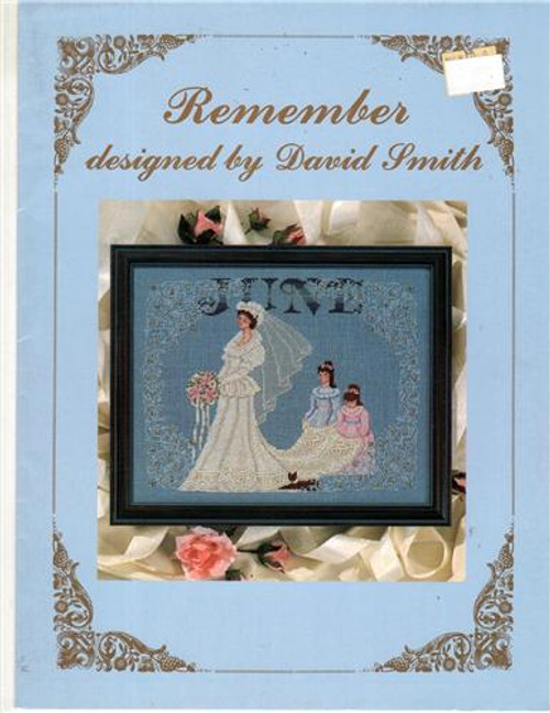 Old Lakewood Remember June counted cross stitch leaflet. David Smith