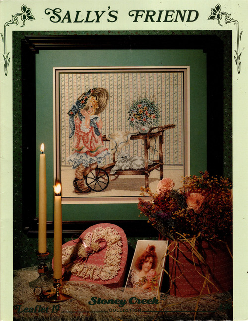 Stoney Creek Sally's Friend Counted cross stitch pattern leaflet Stoney Creek Sally's Friend Counted cross stitch pattern leaflet