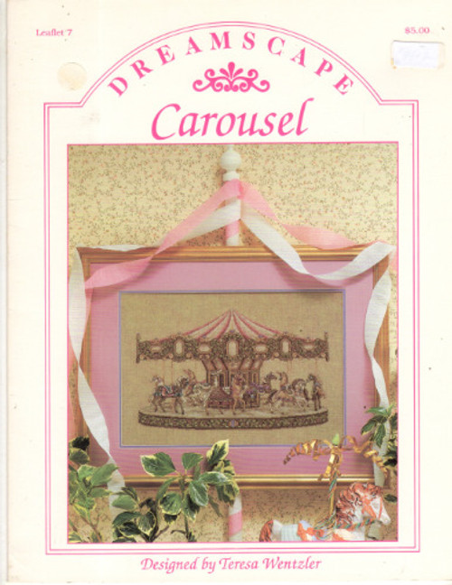 Just Cross Stitch Dreamscape Carousel Teresa Wentzler Cross Stitch Pattern leaflet